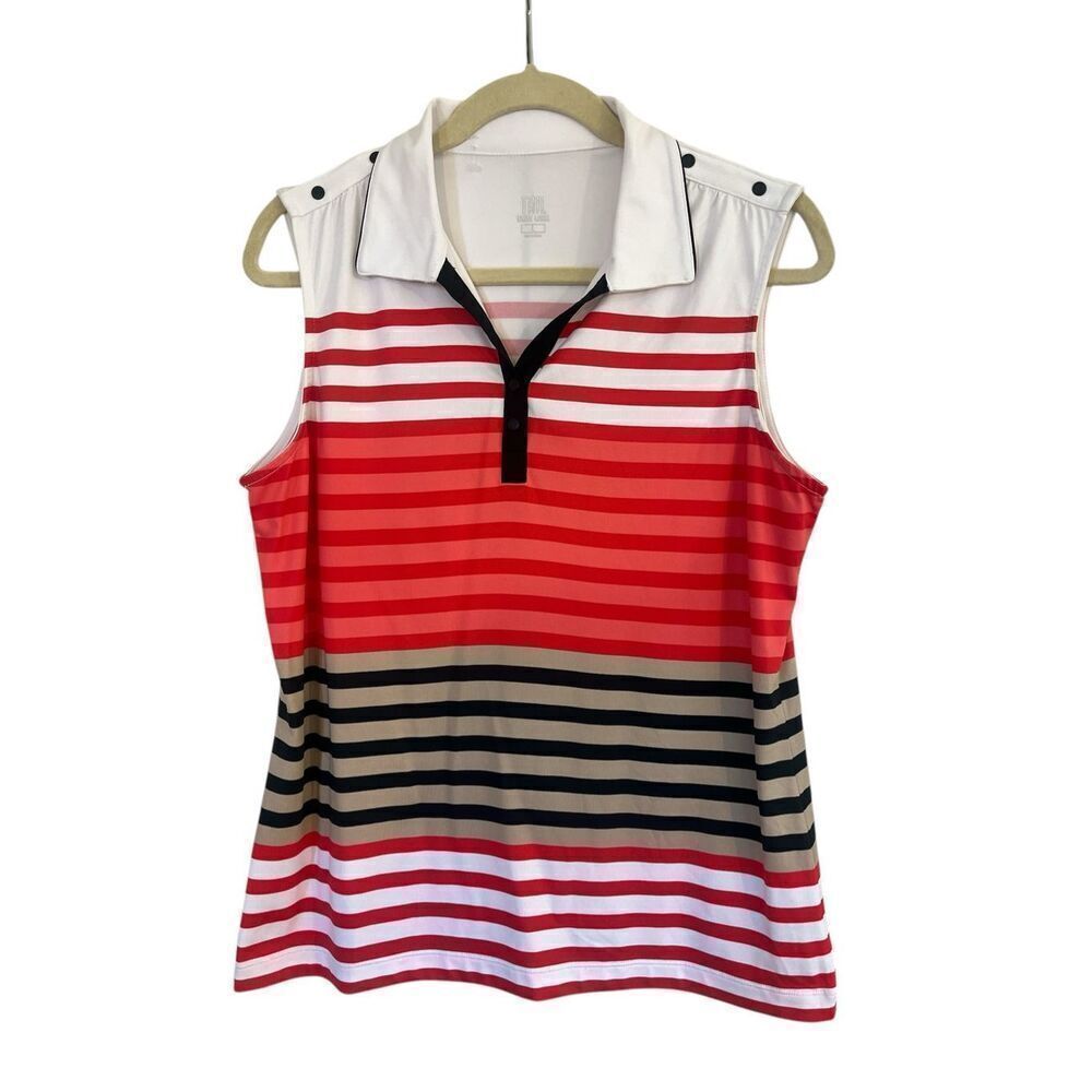 Tail white label active top sleeveless sz Large